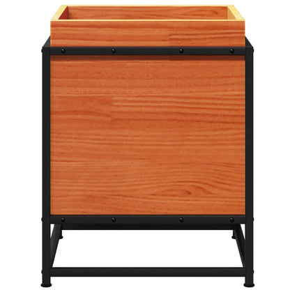 Hageplantekasse voksbrun 40x40x50 cm heltre furu