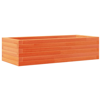 Hageplantekasse voksbrun 90x40x23 cm heltre furu