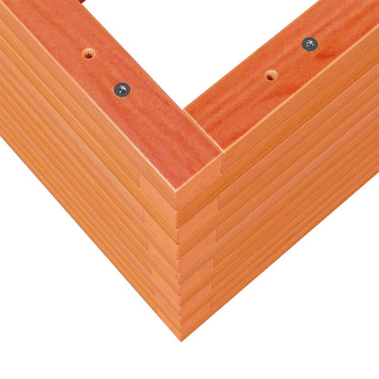 Hageplantekasse voksbrun 50x50x46 cm heltre furu