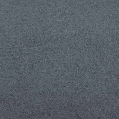 Sengeramme mørkegrå 120x200 cm fløyel
