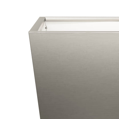 Hageplantekar 30x30x30 cm oksidert stål