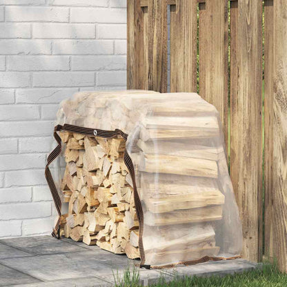 Klar presenning med maljer 1x2 m PVC