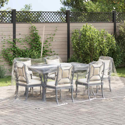 Klar presenning med maljer 3x5 m PVC