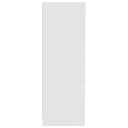 Apotekskap hvit 30x41x118 cm konstruert tre