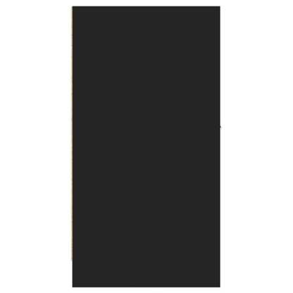 Apotekskap svart 40x41x77,5 cm konstruert tre