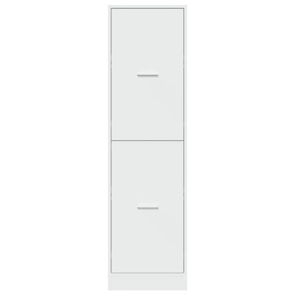 Apotekskap hvit 40x41x144,5 cm konstruert tre