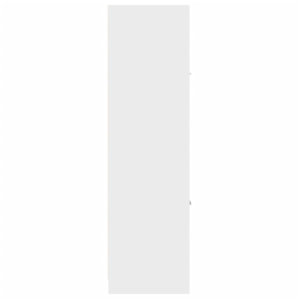 Apotekskap hvit 40x41x144,5 cm konstruert tre