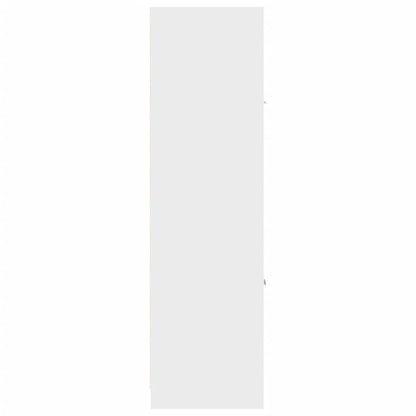 Apotekskap hvit 40x41x144,5 cm konstruert tre