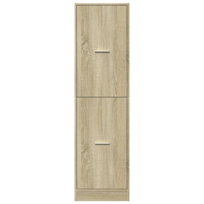 Apotekskap sonoma eik 40x41x144,5 cm konstruert tre