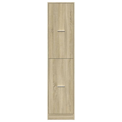 Apotekskap sonoma eik 40x41x174,5 cm konstruert tre