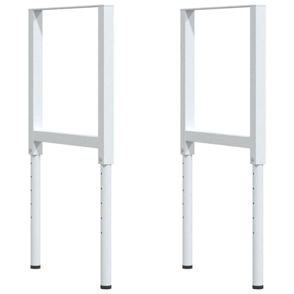 Arbeidsbenk 100x60x(73-99,5) cm heltre bøk rektangulær