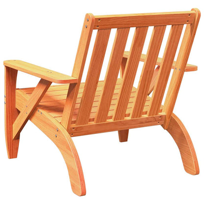 Adirondack hagestol voksbrun 75x77x77 cm heltre furu
