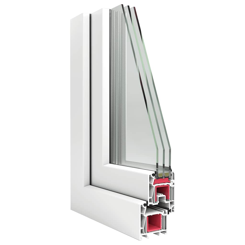 Kjellervindu RISOR 110x60 cm Tilt&Turn DIN venstre hvit