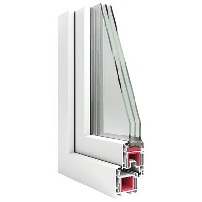 Kjellervindu RISOR 110x60 cm Tilt&Turn DIN venstre hvit