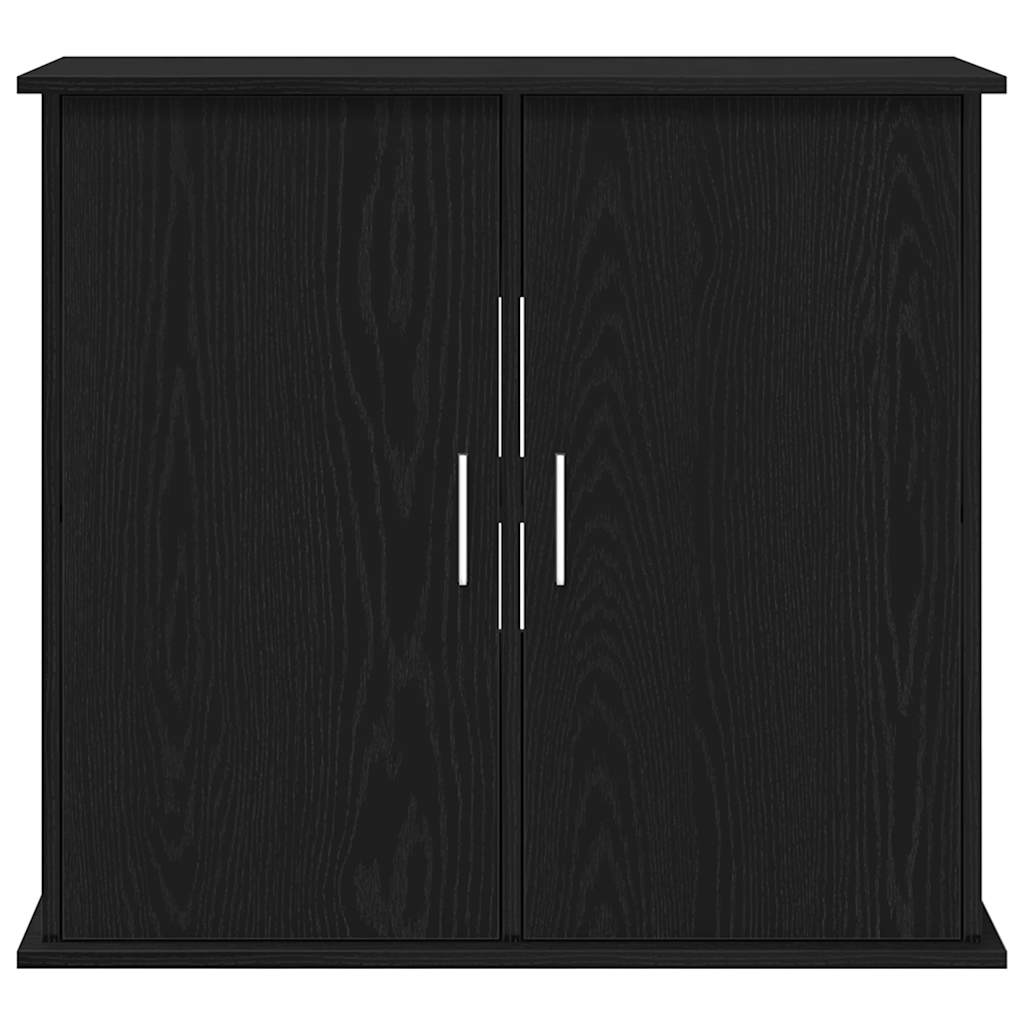 Akvariumstativ svart eik 81x36x73 cm konstruert tre