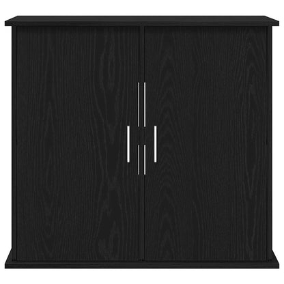 Akvariumstativ svart eik 81x36x73 cm konstruert tre