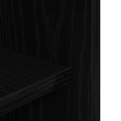 Akvariumstativ svart eik 60,5x36x72,5 cm konstruert tre