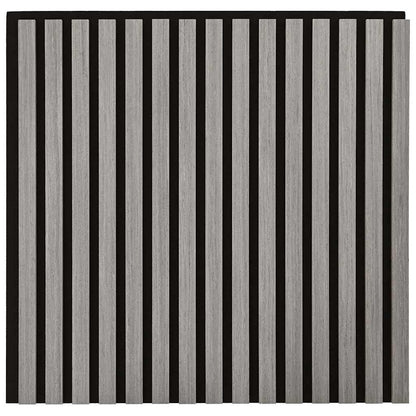 akustiske veggpaneler 2 stk lamell 60,5x60 cm eikefiner