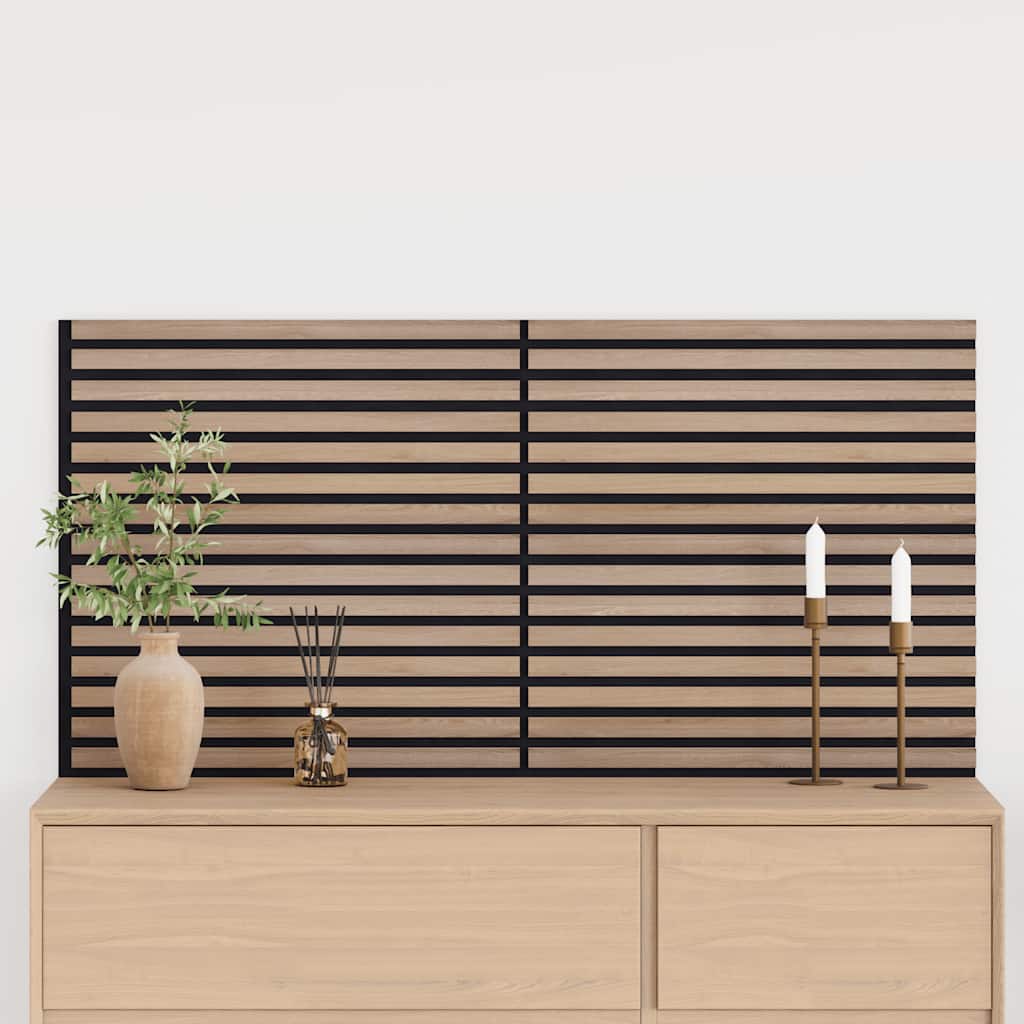 akustiske veggpaneler 2 stk lamell 60,5x60 cm eikefiner
