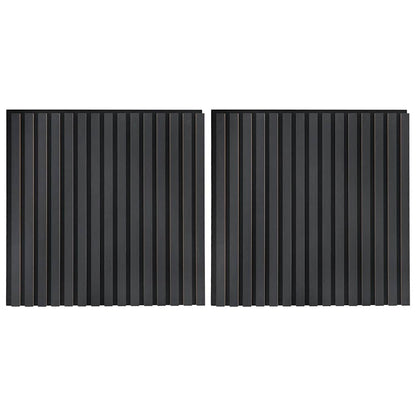 akustiske veggpaneler 2 stk lamell 60,5x60 cm eikefiner