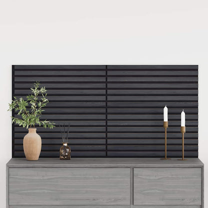 akustiske veggpaneler 2 stk lamell 60,5x60 cm eikefiner