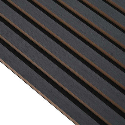 akustiske veggpaneler 2 stk lamell 60,5x60 cm eikefiner