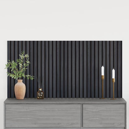 akustiske veggpaneler 2 stk lamell 60,5x60 cm eikefiner