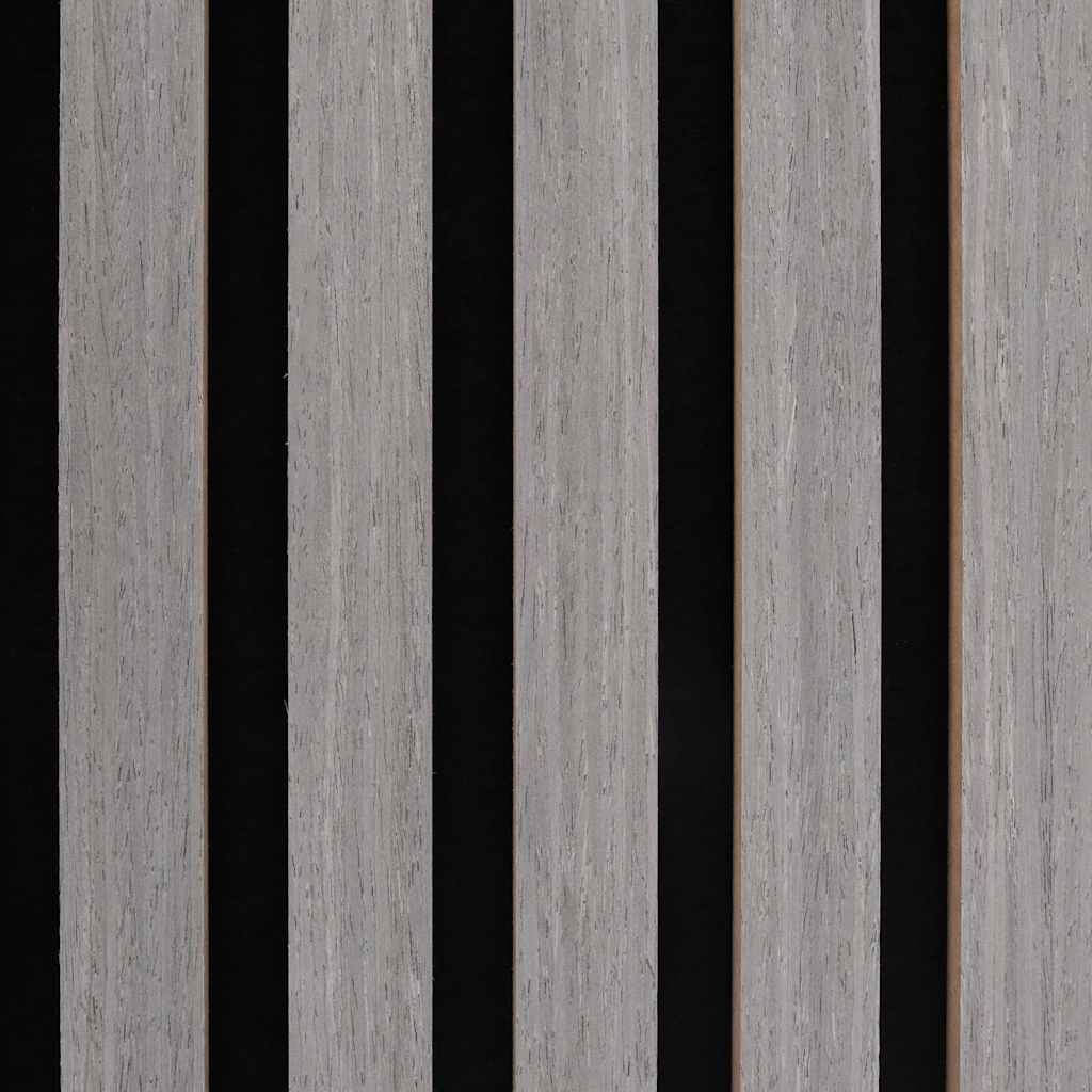 akustiske veggpaneler 8 stk lamell 60,5x60 cm eikefiner
