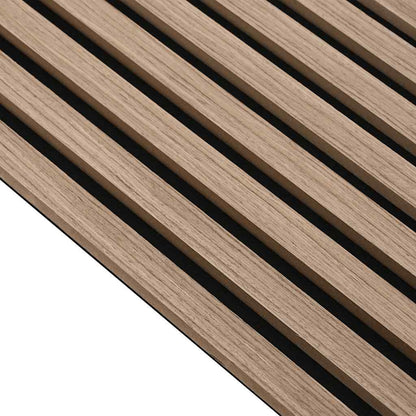 akustiske veggpaneler 8 stk lamell 60,5x60 cm eikefiner