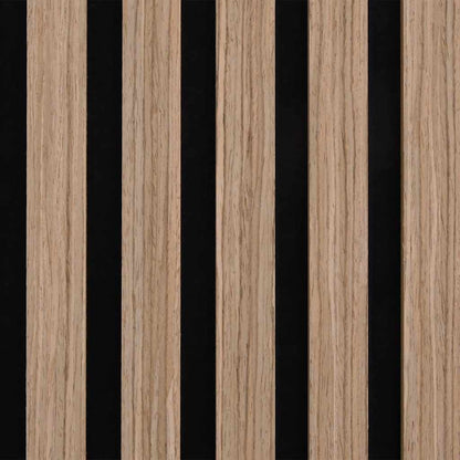 akustiske veggpaneler 8 stk lamell 60,5x60 cm eikefiner