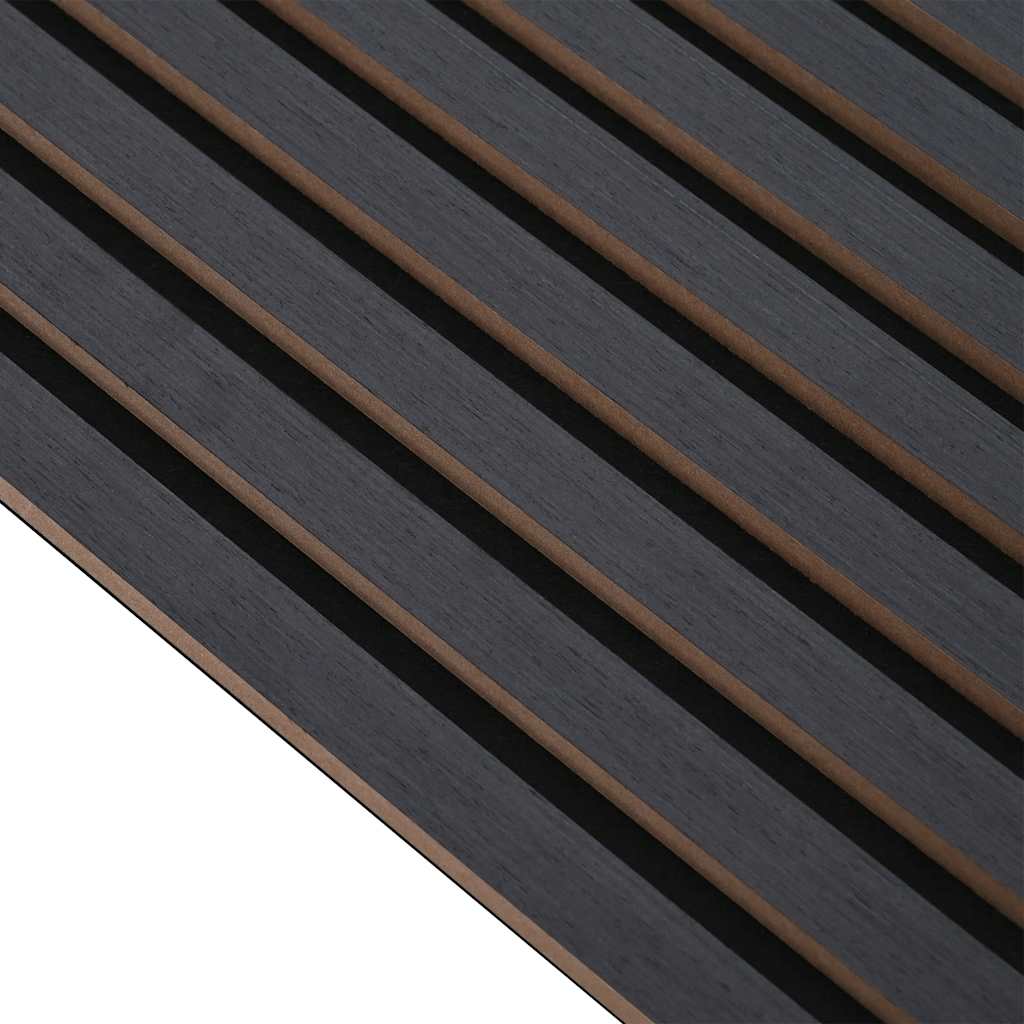 akustiske veggpaneler 8 stk lamell 60,5x60 cm eikefiner