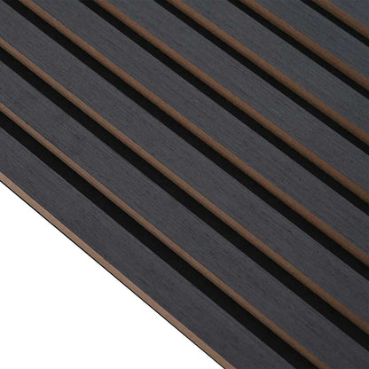 akustiske veggpaneler 8 stk lamell 60,5x60 cm eikefiner