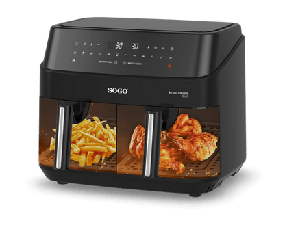 Airfryer 2 x 4,5 liter