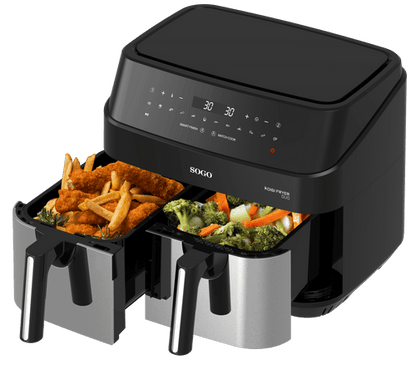 Airfryer 2 x 4,5 liter