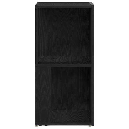 Hjørneskap Svart Eik 33x33x67 cm Konstruert Tre