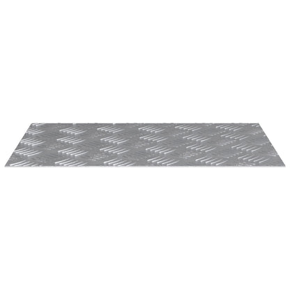 Sjekkplater i aluminium 2 stk Antiskli 60x40 cm