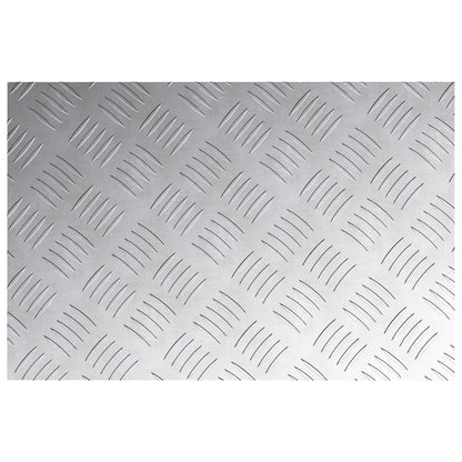 Sjekkplater i aluminium 2 stk Antiskli 60x40 cm