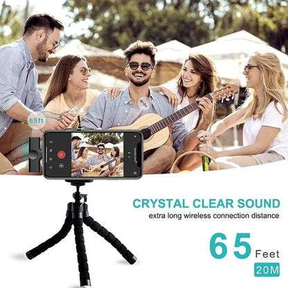 Wireless Lavalier Microphone Portable Audio Video Recording Mini Mic for Iphone Android Live Broadcast Gaming Phone Microfonoe