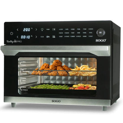 Airfryer+ovn+dehydrator og grill -Sunn cook pro-