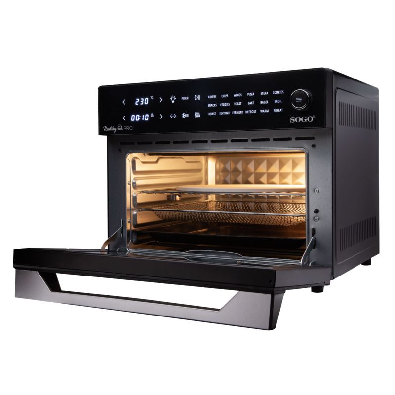 Airfryer+ovn+dehydrator og grill -Sunn cook pro-