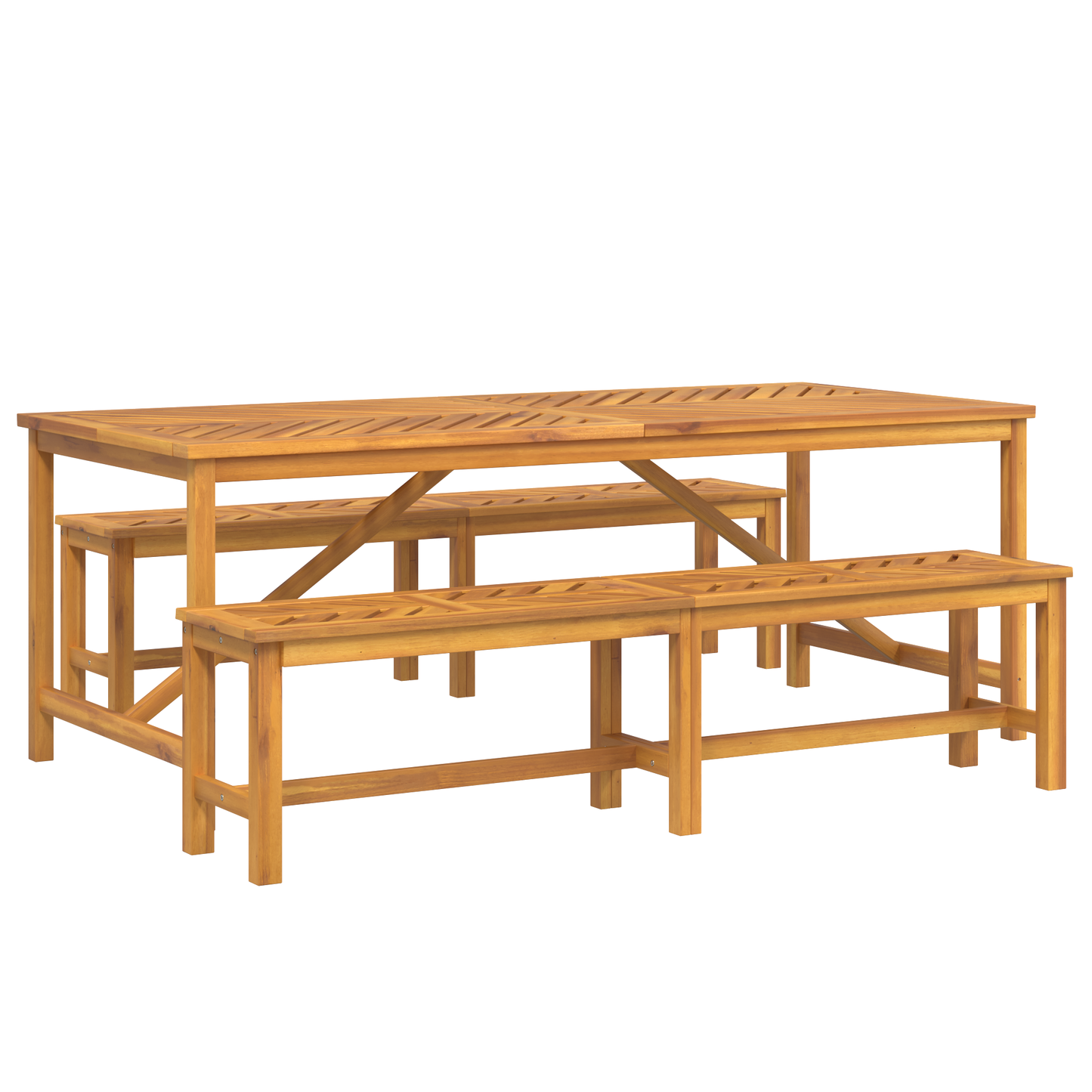 3 Delt Hage Spisegruppe, Massivt Akasietre