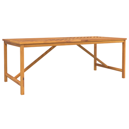 9 Delt Hage Spisesett Solid Tre Akasietre