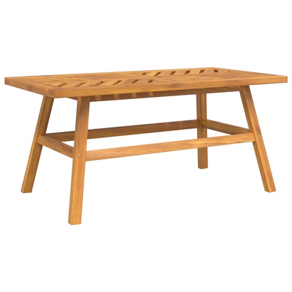 4 delers Hage Lounge Sett Massivt Tre Akasietre