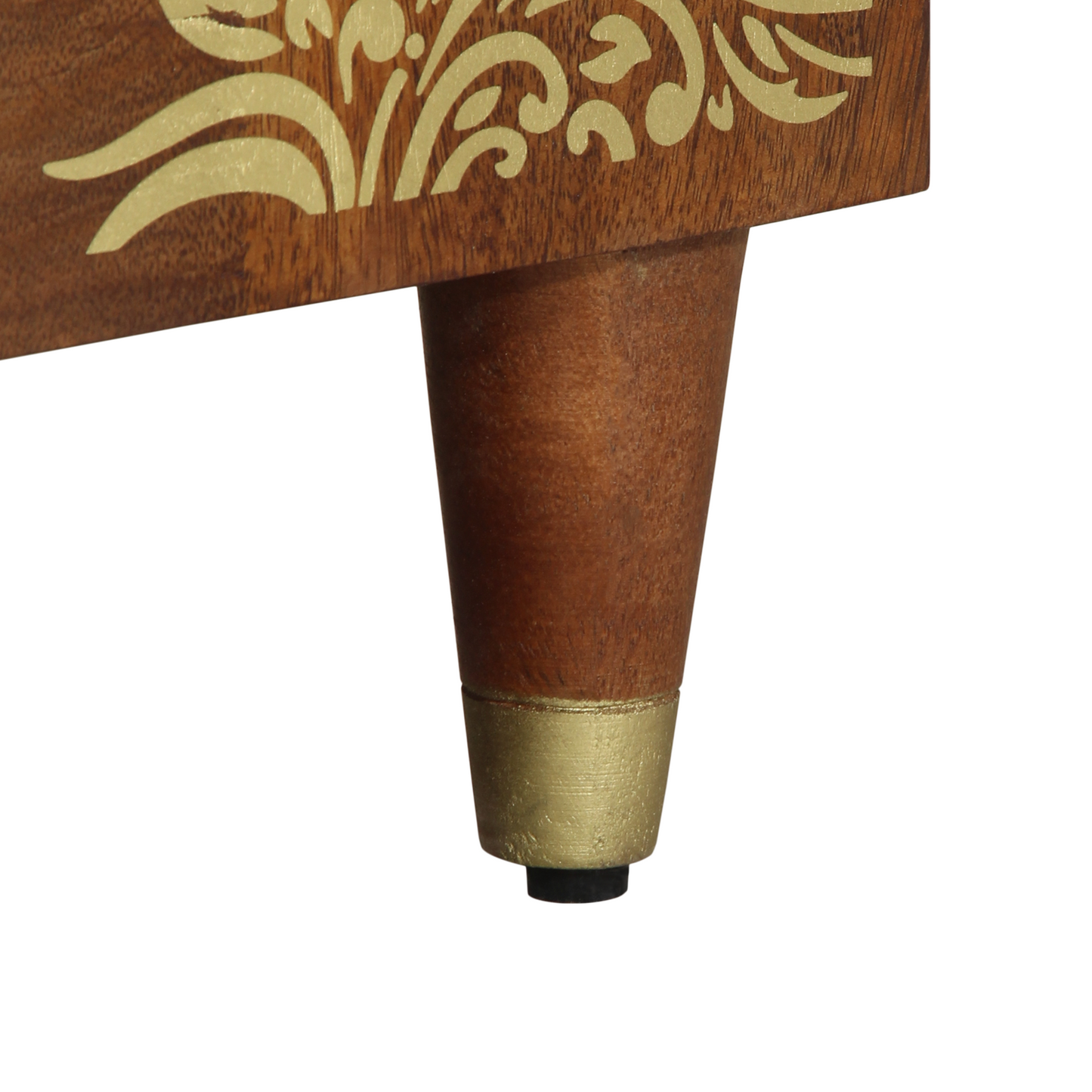 3 Delers Badmøbelsett Solid Grovt Tre Mango