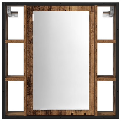 2 Delt Badmøbelsett Gammelt Tre Konstruert Tre