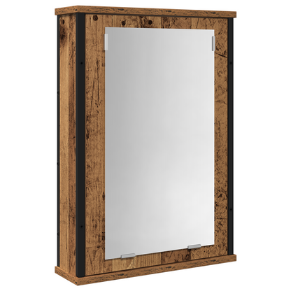 2 Dels Badmøbelsett Gammelt Tre Konstruert Tre