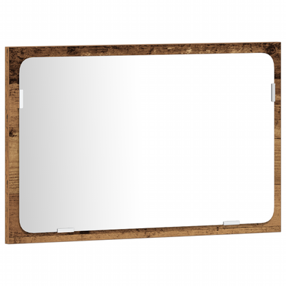 3-delt Baderomsmøbelsett Gammelt Tre Konstruert Tre