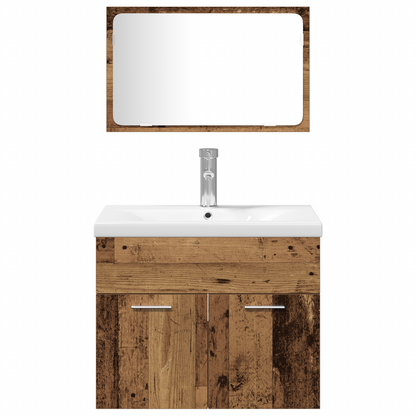 5-delt Baderoms Møbelsett Gamle Treet Ingeniørtre