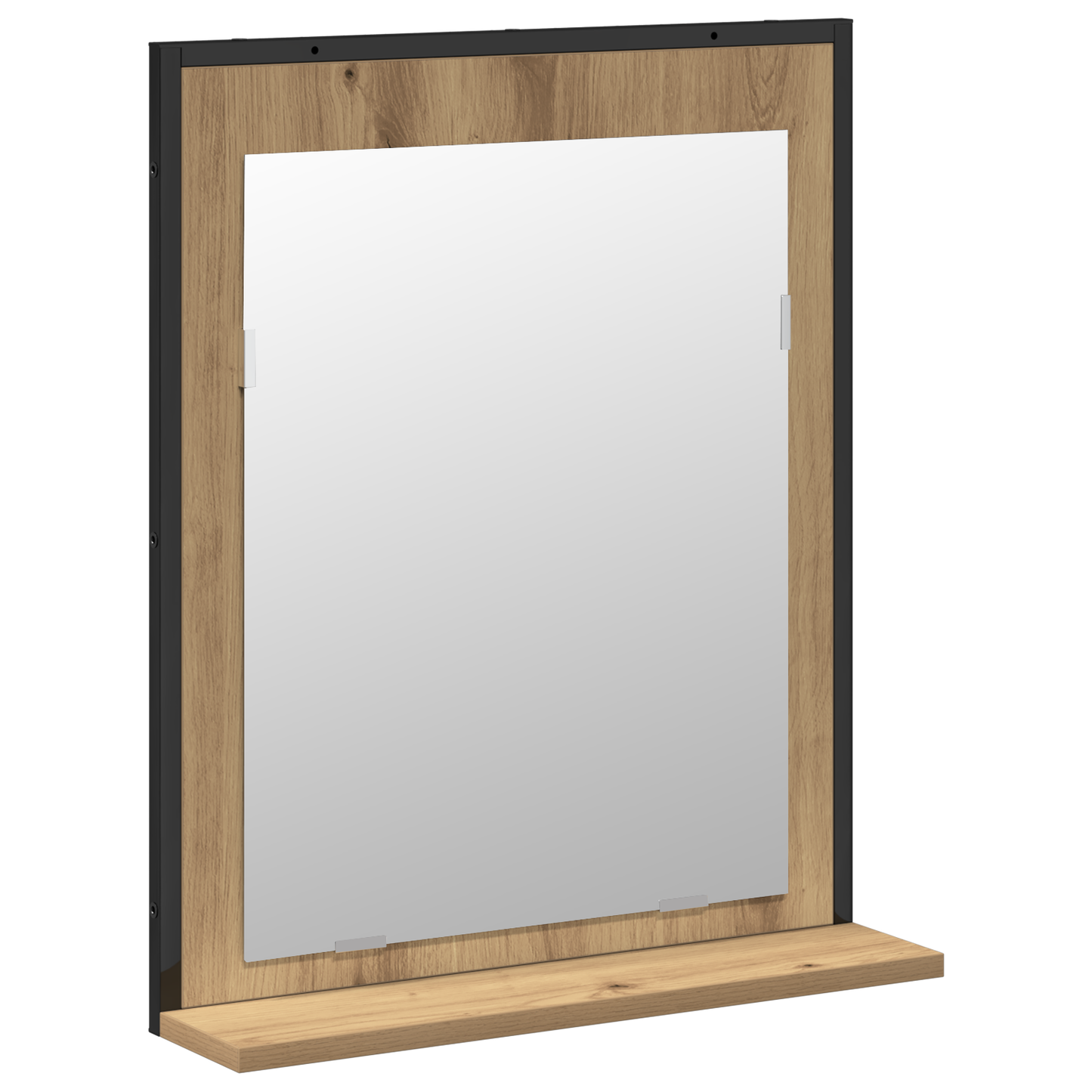 2-delt baderomsskap-sett i kunstig eik