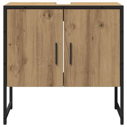 2-delt baderomsskap-sett i kunstig eik